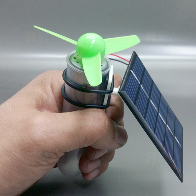 UB 태양광선풍기만들기(손잡이형)A형 각도조절가능