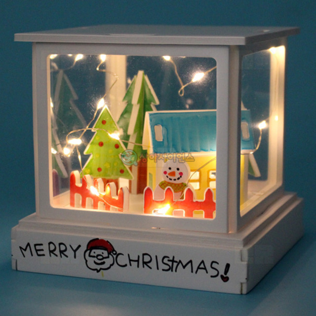 SA 겨울풍경 크리스마스 조명등(LED)(1인용 포장)