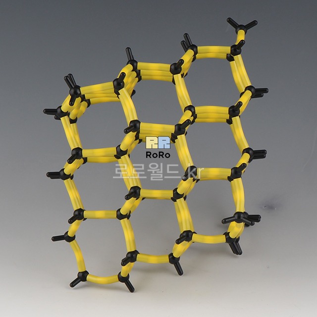 다이아몬드 분자구조 (결정구조) 모형 키트
